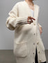 luxe knit 05 - wool cashmere long cardigan