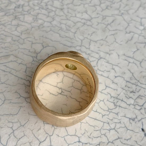 N°15 curvy diamond ring