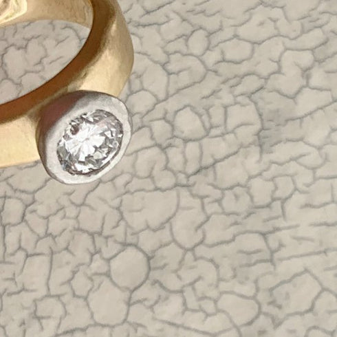 N°14 K18arm luxe combination ring