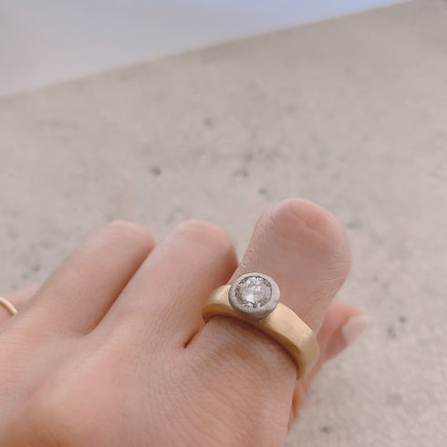 N°14 K18arm luxe combination ring