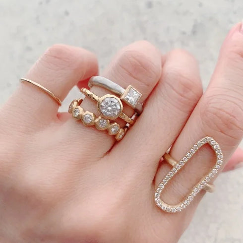 N°20 circle diamond ring 02