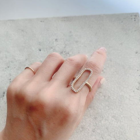 N°20 circle diamond ring 02