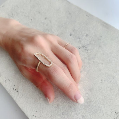 N°20 circle diamond ring 02