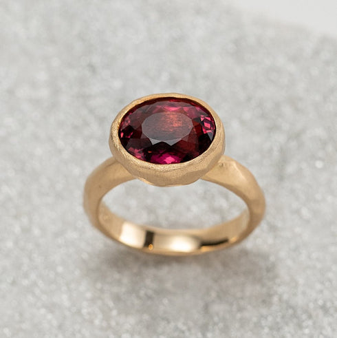 N°23 jewel ring † rubellite