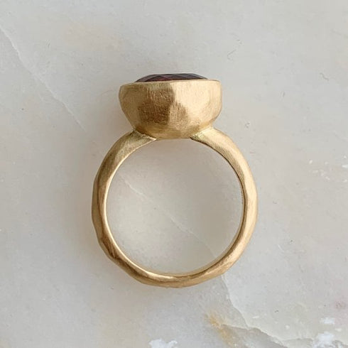 N°23 jewel ring † rubellite