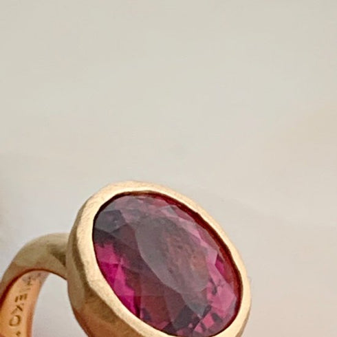 N°23 jewel ring † rubellite