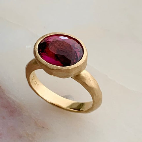 N°23 jewel ring † rubellite