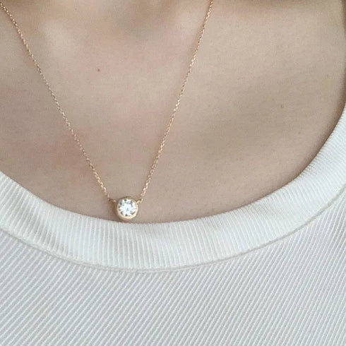 N°26 luxe diamond necklace 0.5ct