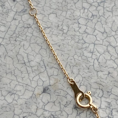 N°28 cross diamond necklace