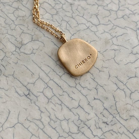 N°30 plate diamond necklace