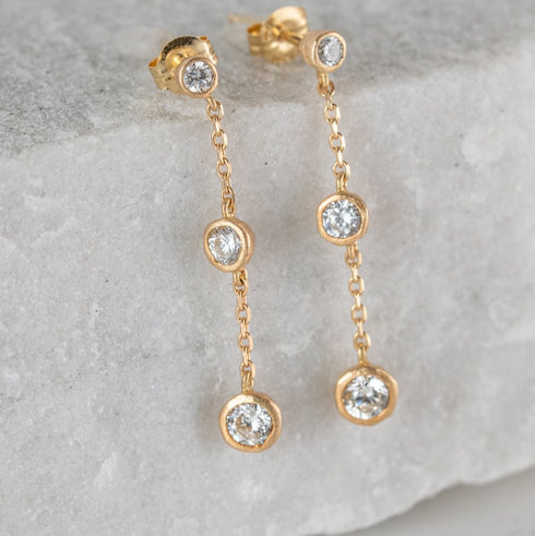 N°33 drop diamond pierce