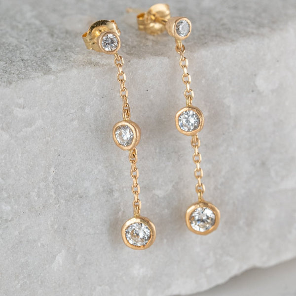 N°33 drop diamond pierce