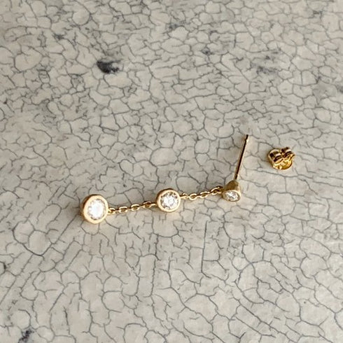 N°33 drop diamond pierce