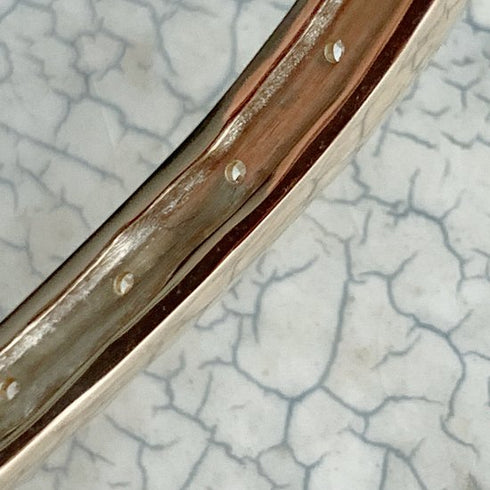 N°35 bobbin diamond bangle