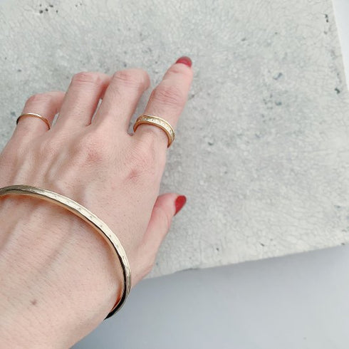 N°35 bobbin diamond bangle