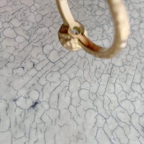 N°3 K18YG luxe diamond ring 0.5ct