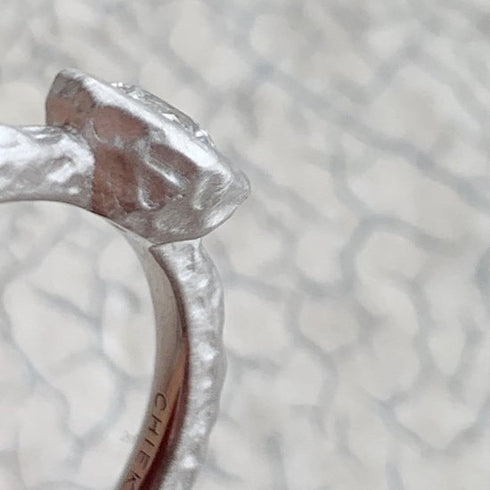 N°4 PT900 luxe diamond ring 0.5ct