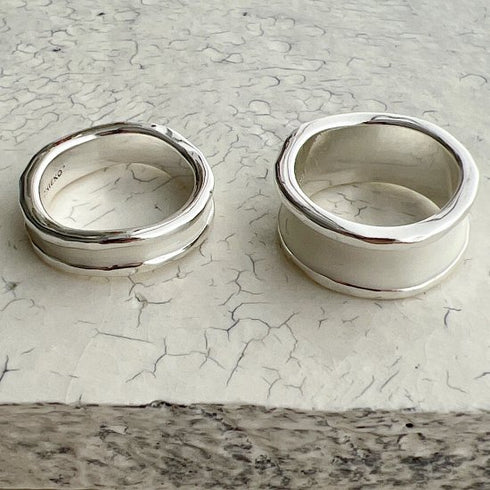 silver bobbin † white