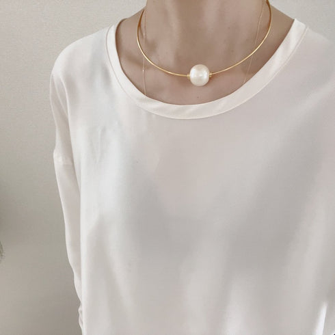 pearl choker