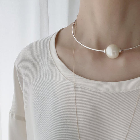pearl choker