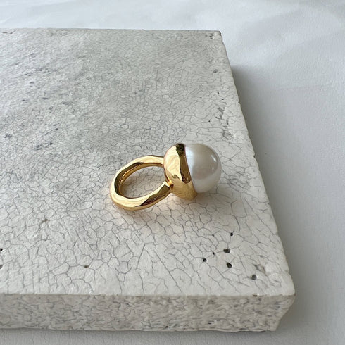 big pearl ring