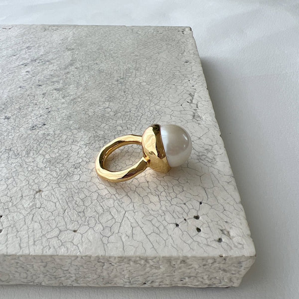 big pearl ring