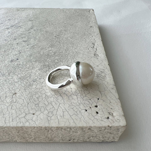 big pearl ring