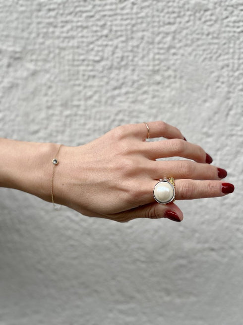 big pearl ring