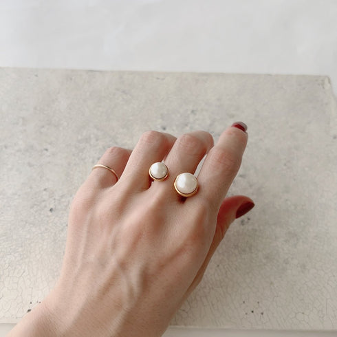 pearl combination ring