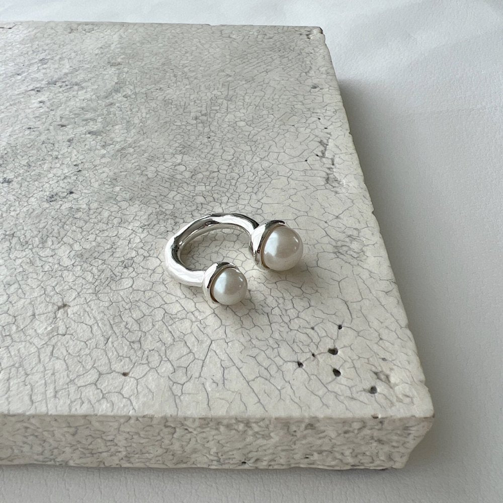 チエコプラス　pearl combination ring シルバー　10号 pearl combination ring ｜CHIEKO+(チエコプラス)公式通販