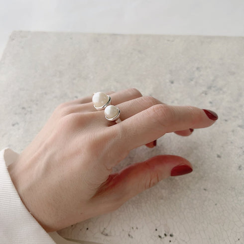 pearl combination ring