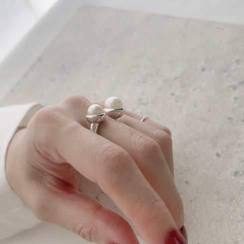 pearl combination ring