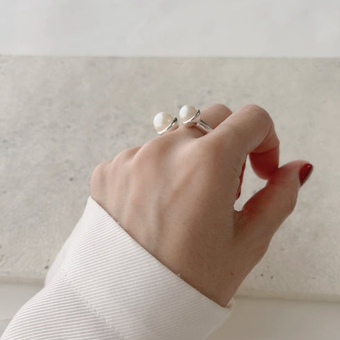 pearl combination ring