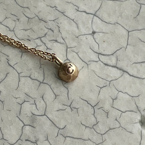 K10 tiny diamond necklace 70(オーダー品)
