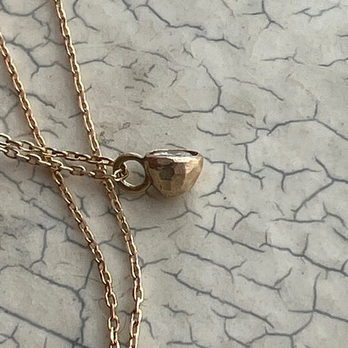 K10 tiny diamond necklace 70(オーダー品)