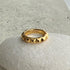 pyramid studs ring