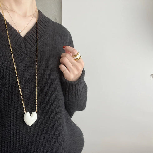 heart necklace