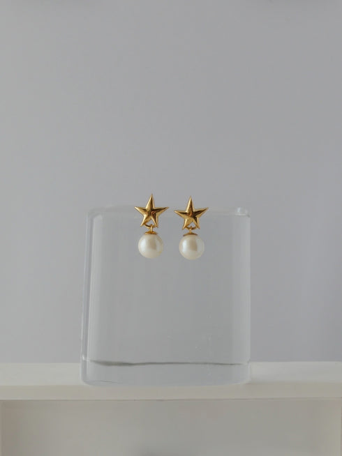 "NEW" star&pearl pierce / earring (先行予約販売)