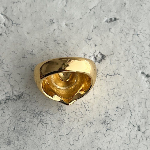Big heart ring