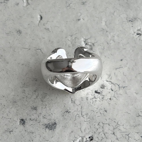 Big heart ring