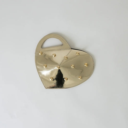Heart studs bag
