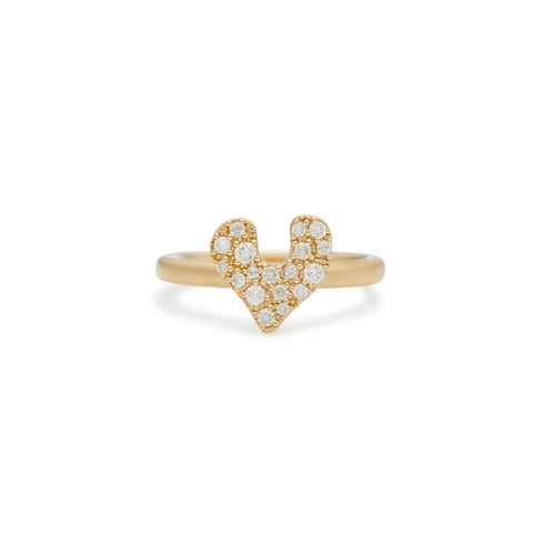 N°45 organic heart / 01 ring