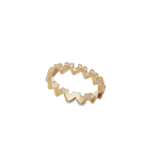 N°46 organic heart / 02 ring