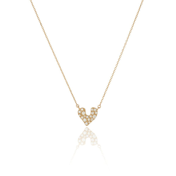 N°47 organic heart / necklace