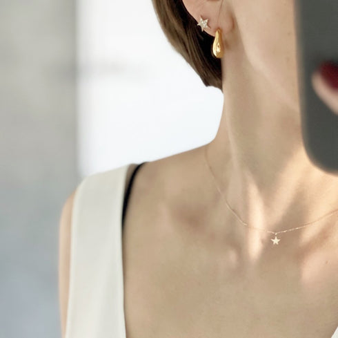 K10YG minimum necklace