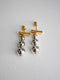 414. noble ribbon † pierce/earring