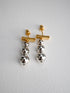 414. noble ribbon † pierce/earring