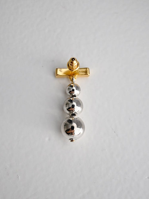 414. noble ribbon † pierce/earring