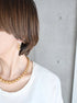414. noble ribbon † pierce/earring
