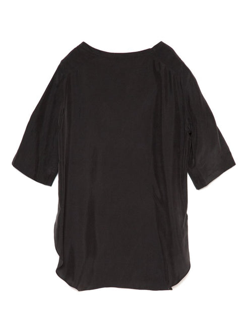 silk tee blouse